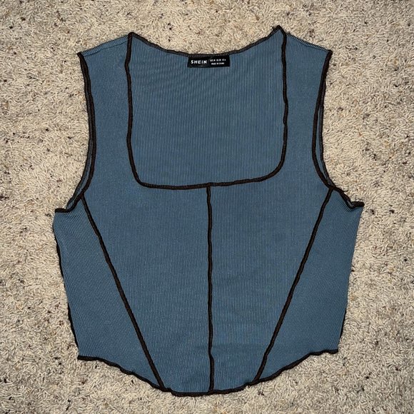 Shein square neck tank top - Picture 2 of 2